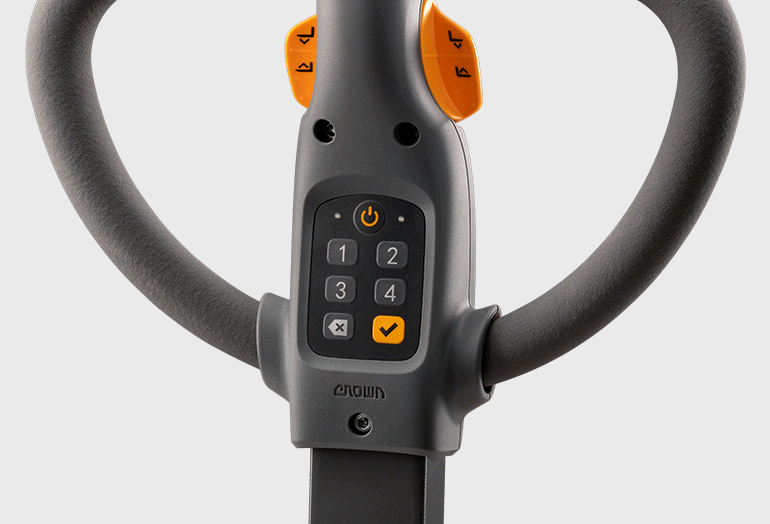 la transpaleta compacta WJ cuenta con varias opciones de acceso